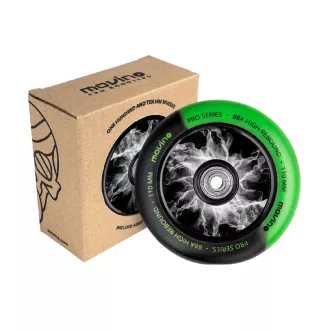 Náhradné kolieska na freestyle kolobežku MOVINO Maniac, 110 mm, Nylon, 2 ks