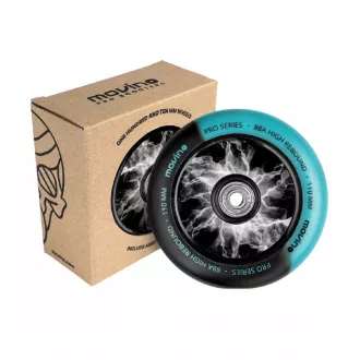 Náhradné kolieska na freestyle kolobežku MOVINO Maniac, 110 mm, Nylon, 2 ks