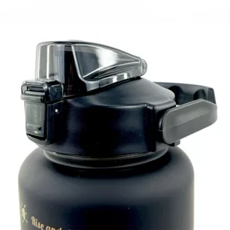 Motivačná športová fľaša 3v1, 2000 ml + 900 ml + 300 ml