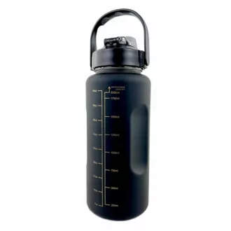 Motivačná športová fľaša 3v1, 2000 ml + 900 ml + 300 ml