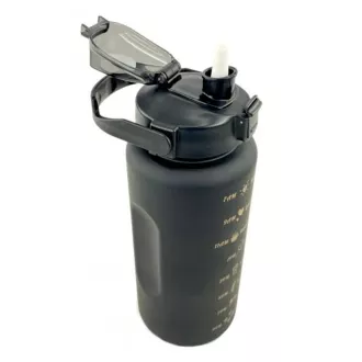 Motivačná športová fľaša 3v1, 2000 ml + 900 ml + 300 ml
