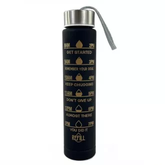 Motivačná športová fľaša 3v1, 2000 ml + 900 ml + 300 ml