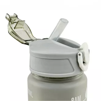 Motivačná športová fľaša 3v1, 2000 ml + 900 ml + 300 ml
