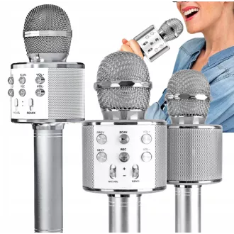 Karaoke bluetooth mikrofón s reproduktorom
