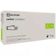 SANTEX POWDERED – Latexové púdrované rukavice telové, 100 ks