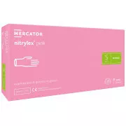 NITRYLEX PINK - Nitrilové rukavice (bez púdru) ružové, 100 ks