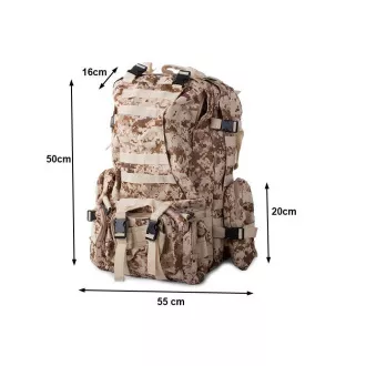 Maskáčový batoh Lynx, vojenská kamufláž - 48.5 l
