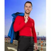 Tričko ARDON®CUBA s dlhým rukávom červené | H13012/