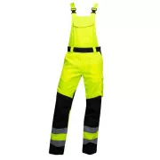 Reflexné nohavice s trakmi ARDON®SIGNAL+ žlto-čierne | H5934/