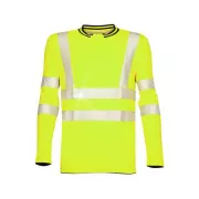 Tričko s dlhým rukávom ARDON®SIGNAL žlté | H5926/