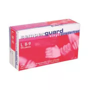 Jednorazové rukavice SEMPERGUARD® VINYL 09/L - nepudrované - číre | A5054/09