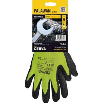 PALAWAN rukavice s blistrom žltá PALAWAN rukavice s blistrom žltá