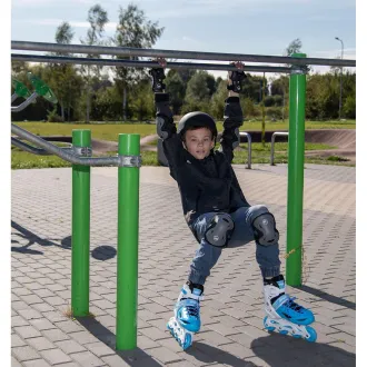 Kolieskové korčule 4v1 Enero KIDS - modro-biele
