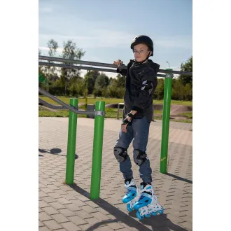 Kolieskové korčule 4v1 Enero KIDS - modro-biele