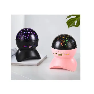 Nočný LED projektor hviezd s USB