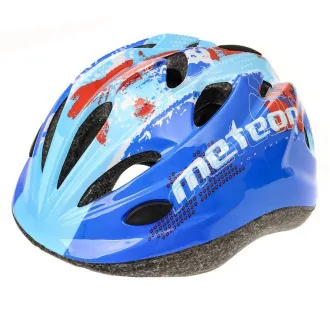 Cyklistická detská prilba MTR BLUE SPLASH Cyklistická detská prilba MTR BLUE SPLASH