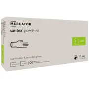 SANTEX POWDERED – Latexové púdrované rukavice telové, 100 ks