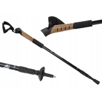Trekingové palice Nordic Walking s korkovou rukoväťou, 135 cm, 2 ks Trekingové palice Nordic Walking s korkovou rukoväťou, 135 cm, 2 ks