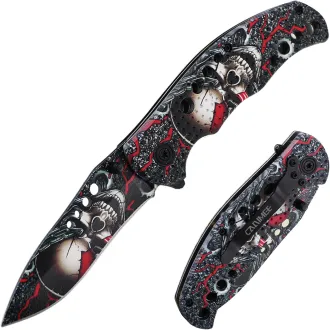 Skladací taktický nôž SKULL 20 cm Skladací taktický nôž SKULL 20 cm