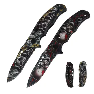 Skladací taktický nôž SKULL 20 cm Skladací taktický nôž SKULL 20 cm