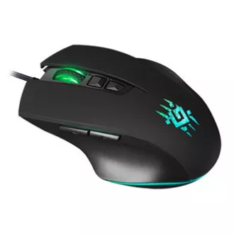 Defender Wolverine GM-700L RGB Myš káblové, čierna, 12800DPI
