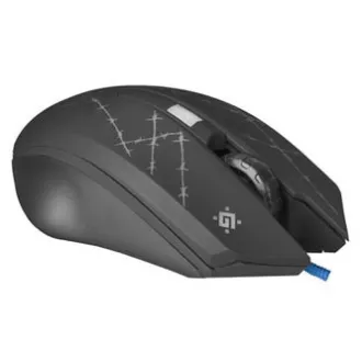 Myš drátová, Defender Forced GM-020L, čierna, optická, 3200DPI Myš drátová, Defender Forced GM-020L, čierna, optická, 3200DPI