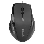 Myš drátová, Defender Accura MM-362, čierna, optická, 1600DPI, DOPRODEJ