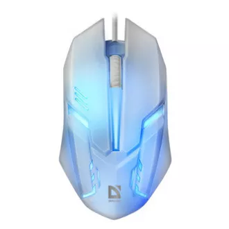 Defender Cyber MB-560L Myš káblová, biela, 1200DPI