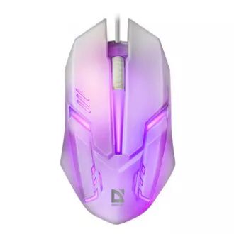 Defender Cyber MB-560L Myš káblová, biela, 1200DPI