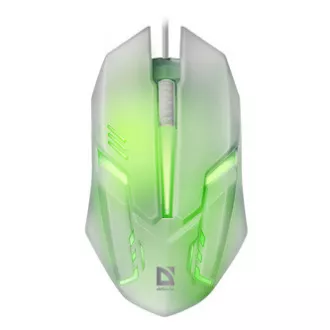 Defender Cyber MB-560L Myš káblová, biela, 1200DPI