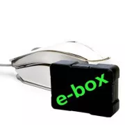 E-blue MOOD Myš káblová, striebra, 2400DPI, e-box