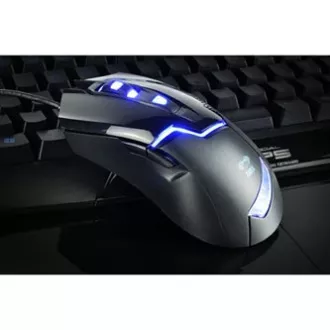 E-blue Cobra 622 Myš drôtová, čierna, 1600DPI, DOPREDAJ