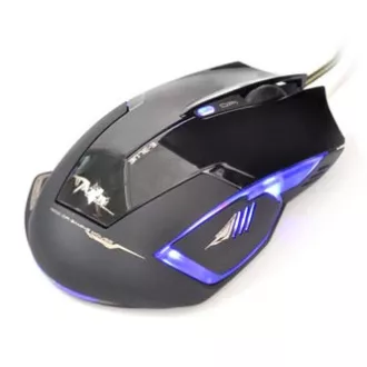E-blue Mazer R Myš káblové, čierna, 2400DPI