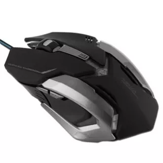 E-blue Auroza Gaming Myš káblové, čierna, 4000DPI