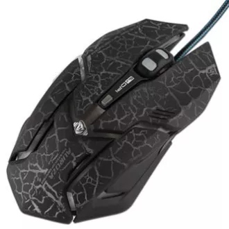 E-blue Auroza Gaming Myš káblové, čierna, 4000DPI, e-box