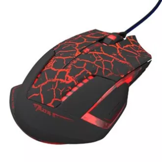 E-blue Mazer Pro Myš káblové, černo-červená, 2500DPI, e-box