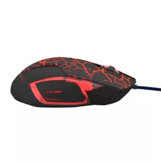 E-blue Mazer Pro Myš káblové, černo-červená, 2500DPI, e-box