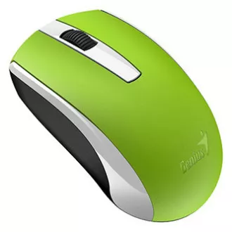 Myš bezdrôtová, Genius Eco-8100, zelená, optická, 1600DPI, DOPRODEJ