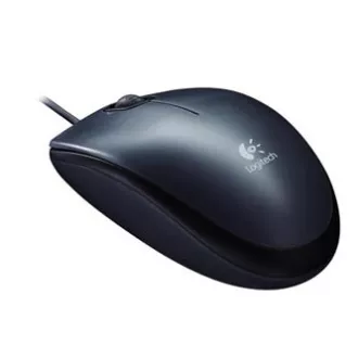 Myš drátová, Logitech M100, čierna, optická, 1000DPI Myš drátová, Logitech M100, čierna, optická, 1000DPI