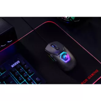 Marvo FIT LITE G1 Myš káblová, sivá, 12000DPI