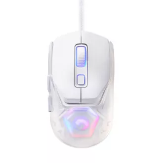Marvo FIT LITE G1 Myš káblová, biela, 12000DPI, + DARČEK