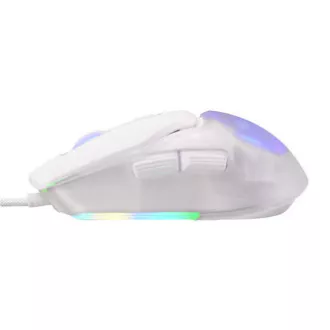 Marvo FIT LITE G1 Myš káblová, biela, 12000DPI, + DARČEK