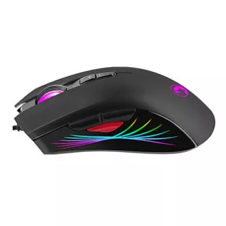 Marvo M519 Myš káblové, čierna, 12000DPI