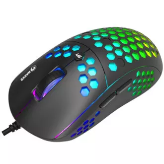 Marvo M399 Myš káblové, čierna, 6400DPI