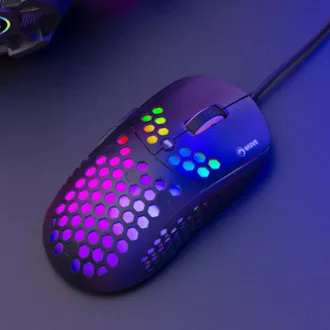 Marvo M399 Myš káblové, čierna, 6400DPI