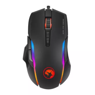 Marvo G945 Myš káblové, čierna, 10000DPI