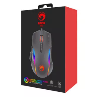 Marvo G945 Myš káblové, čierna, 10000DPI