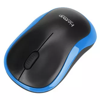 Marvo DWM100BL Myš bezdrôtová, čierno-modrá, 1000DPI