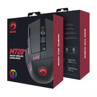 Myš bezdrôtová, Marvo M720W, čierna, optika, 4800DPI, DOPRODEJ Myš bezdrôtová, Marvo M720W, čierna, optika, 4800DPI, DOPRODEJ