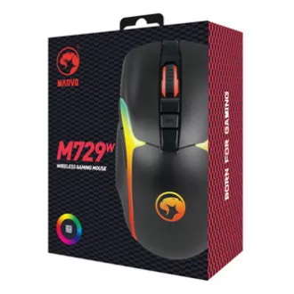 Marvo M729W PRO Myš bezdrôtová, čierna, 8000DPI Marvo M729W PRO Myš bezdrôtová, čierna, 8000DPI